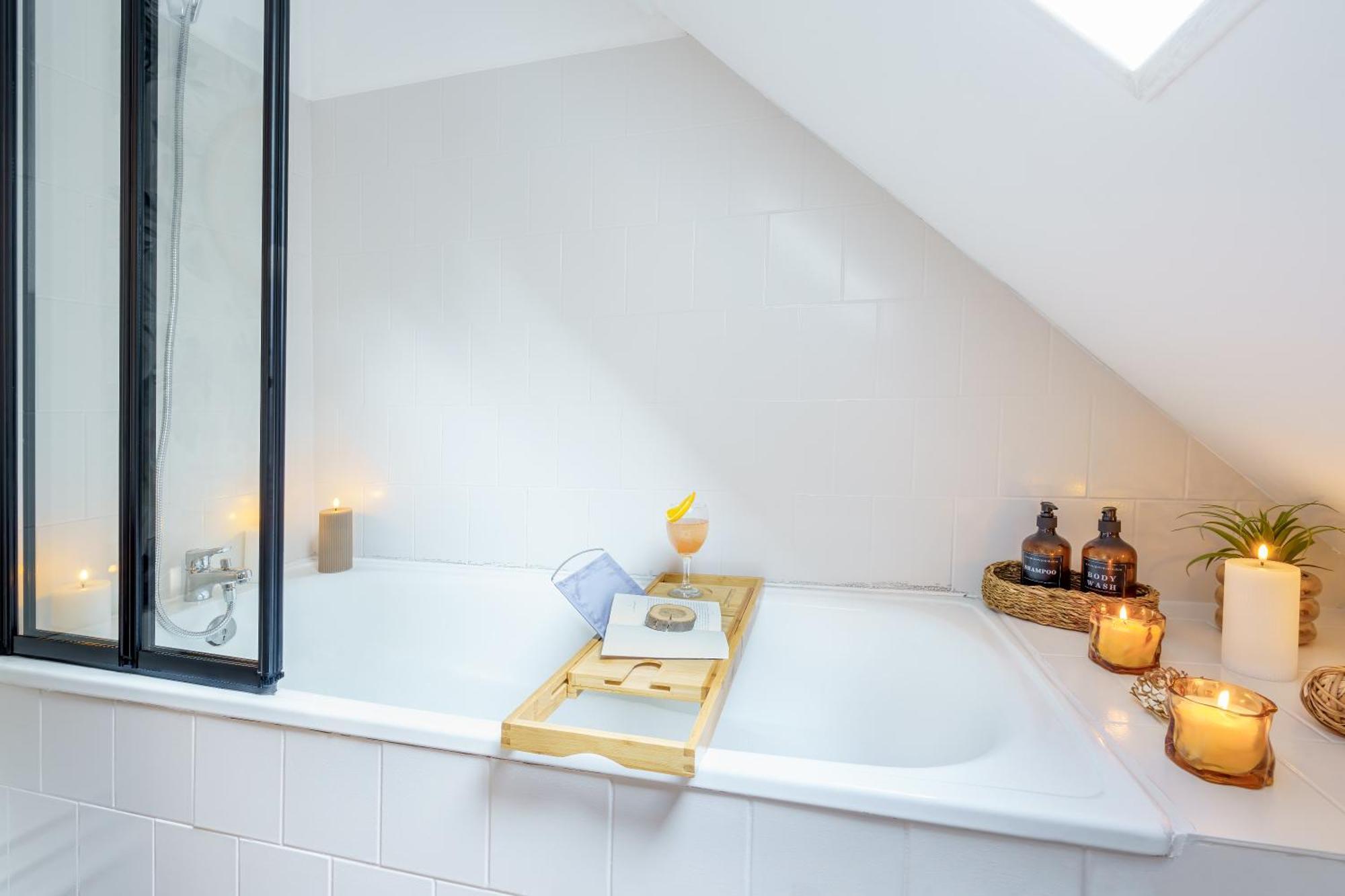 Maisonnette Bleu Horizon Avec Jardin - 2Min Gare - Serenito Homes Saint-Just-en-Chaussee 外观 照片