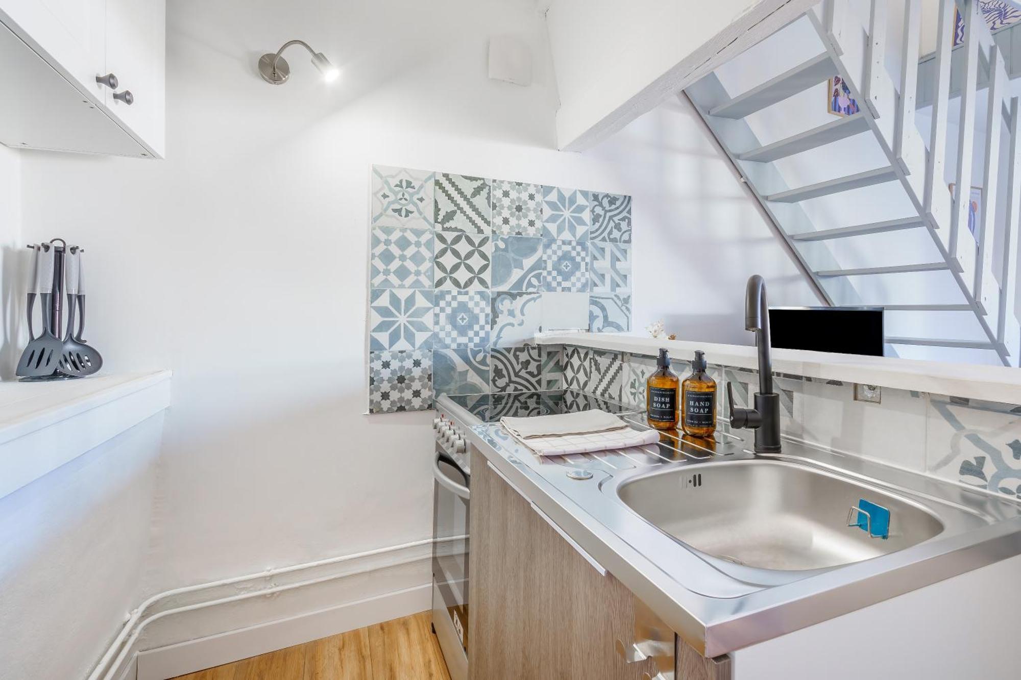 Maisonnette Bleu Horizon Avec Jardin - 2Min Gare - Serenito Homes Saint-Just-en-Chaussee 外观 照片