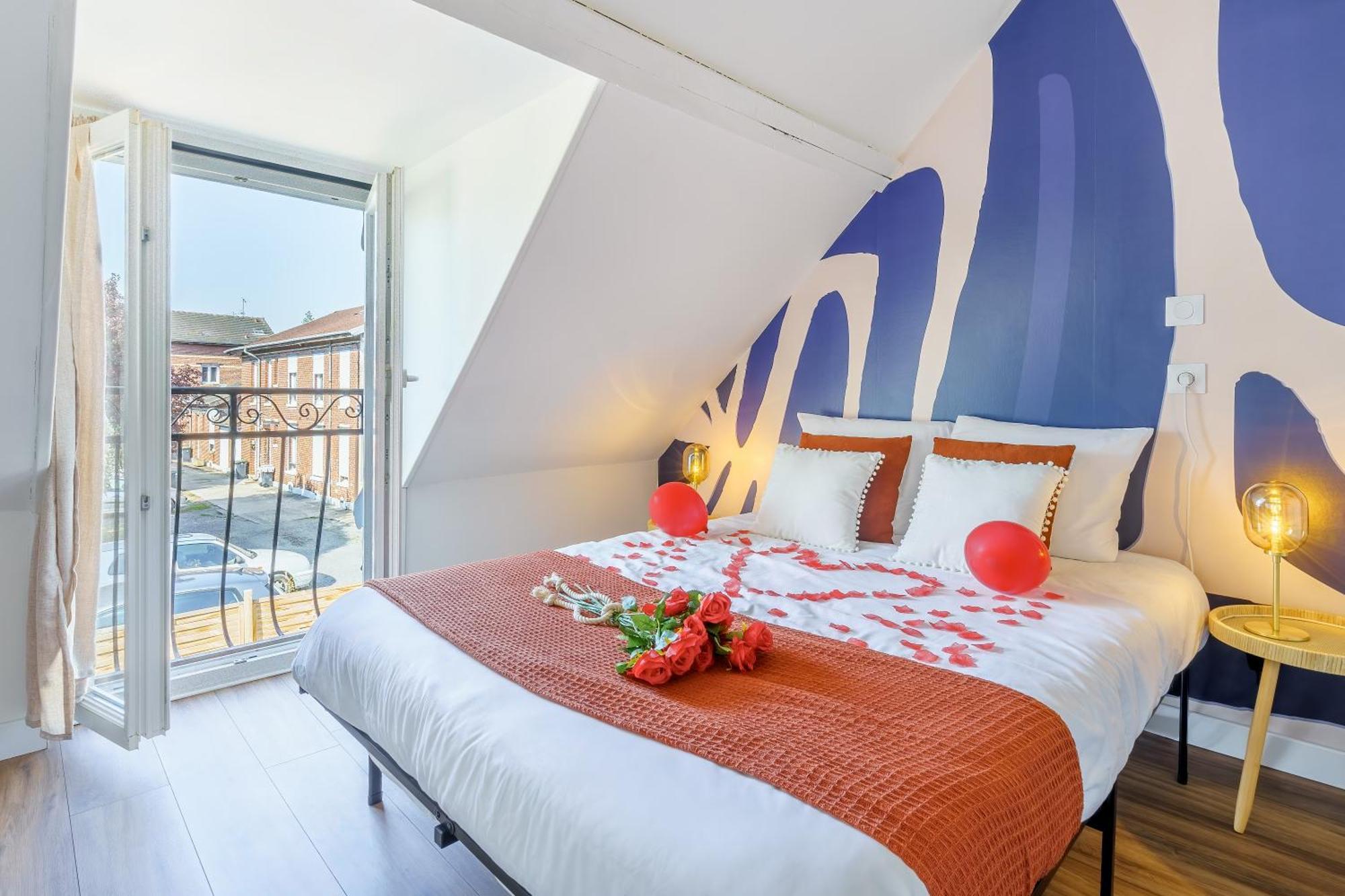 Maisonnette Bleu Horizon Avec Jardin - 2Min Gare - Serenito Homes Saint-Just-en-Chaussee 外观 照片